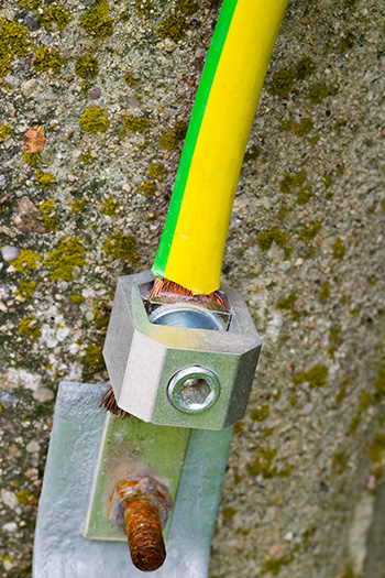 Corroding ground connection