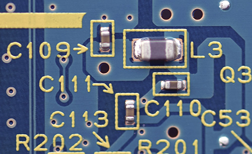 Ferrite Bead on Circuit Board