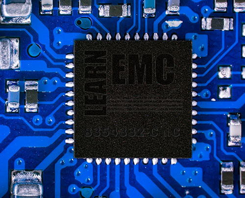 microcontroller on a circuit board