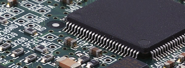 Components on a circuit board
