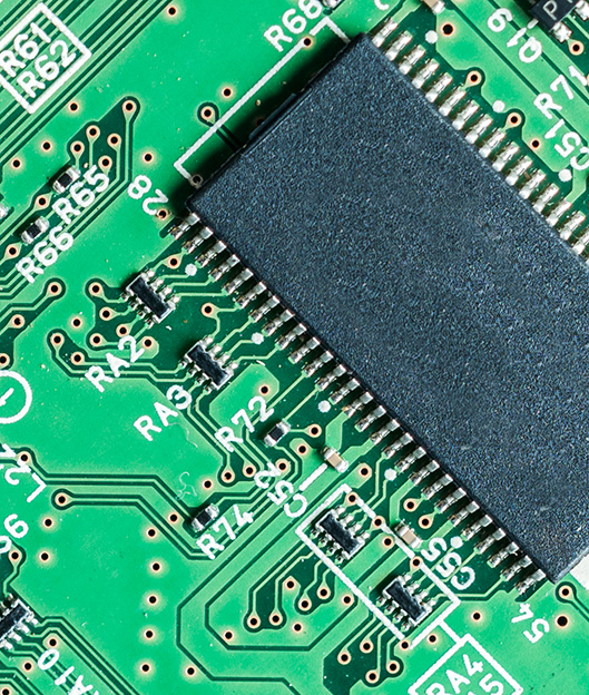 components on a circuit board