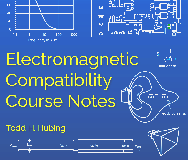 Snippet from cover of Electromagnetic Compatibility Course Notes