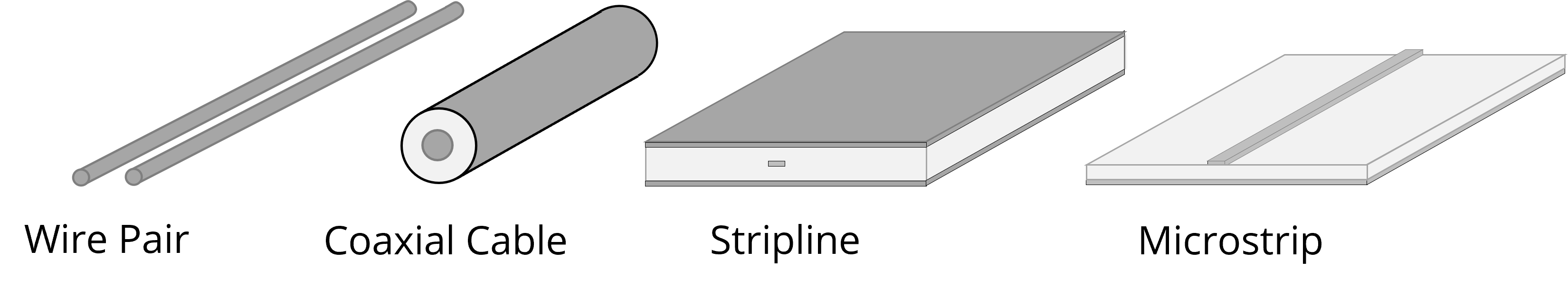 Common transmission line configurations