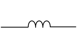schematic symbol for an inductor