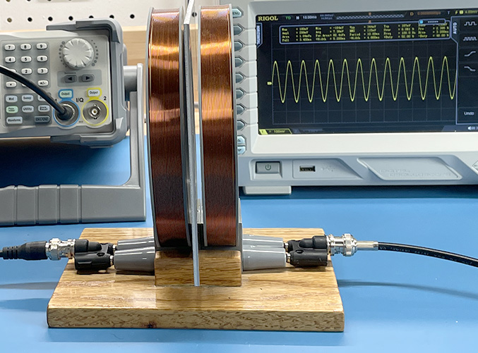 magnetic shielding test fixture